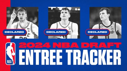 COLLEGE BASKETBALL Trending Image: 2024 NBA Draft early entry tracker: Donovan Clingan, Kyle Filipowski lead the list